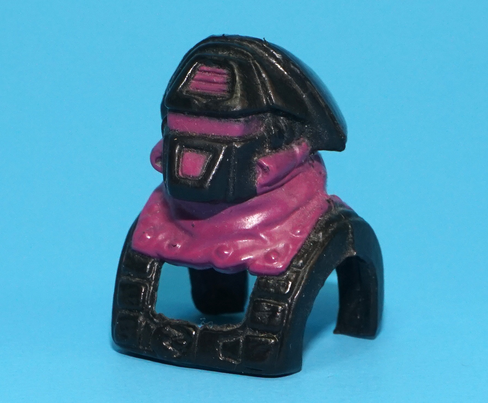 M.A.S.K ORIGINAL SPARE PART EURO REPAINT BRUNO SHEPPARD MASK 1987 KENNER - Image 2