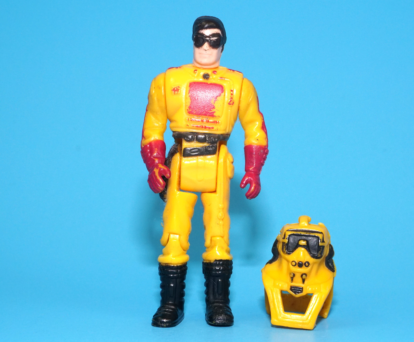 M.A.S.K CONDOR BRAD TURNER & MASK 1980s KENNER - Image 3