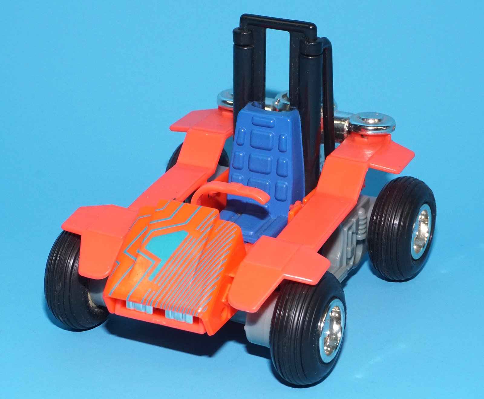 M.A.S.K DYNAMO OFF ROAD VEHICLE BRUCE SATO & CLONE 100% COMPLETE 1988 KENNER WORKS! - Image 2