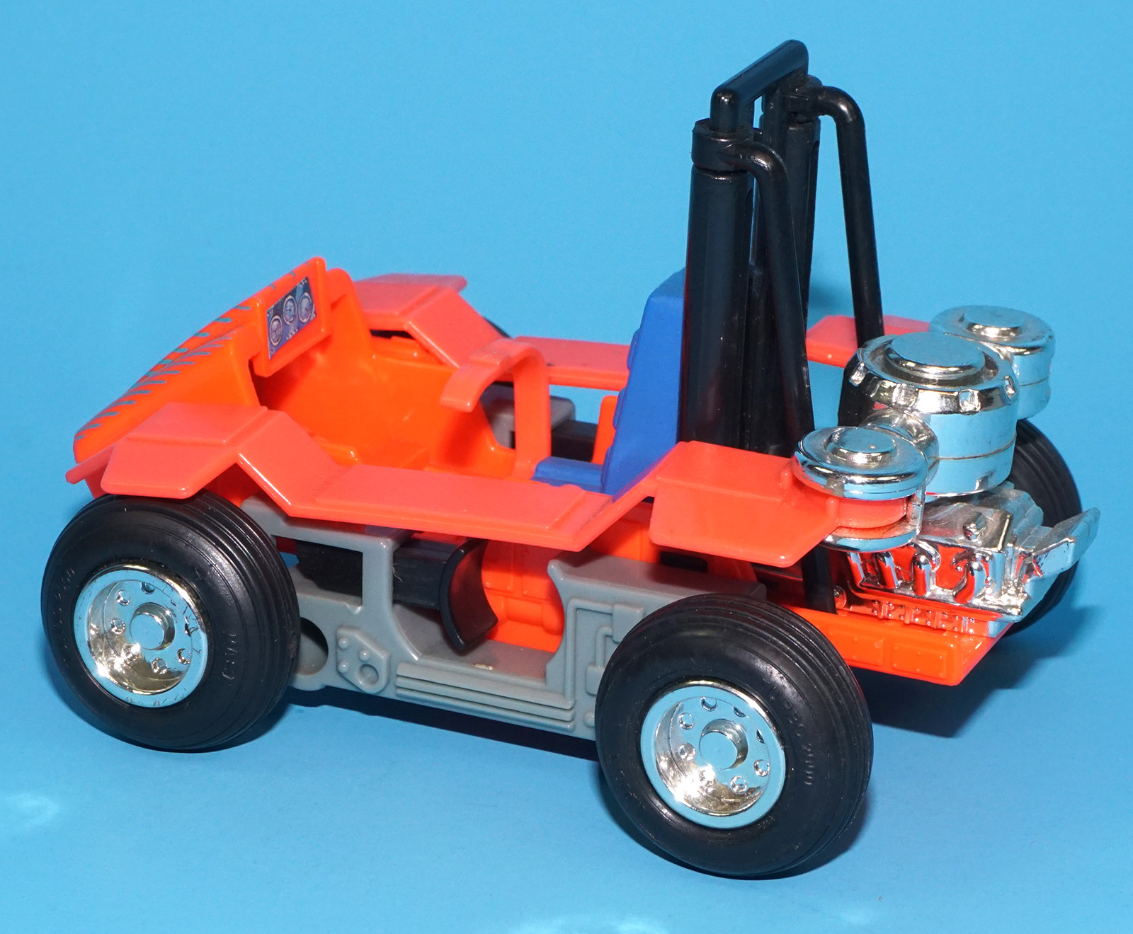 M.A.S.K DYNAMO OFF ROAD VEHICLE BRUCE SATO & CLONE 100% COMPLETE 1988 KENNER WORKS! - Image 3