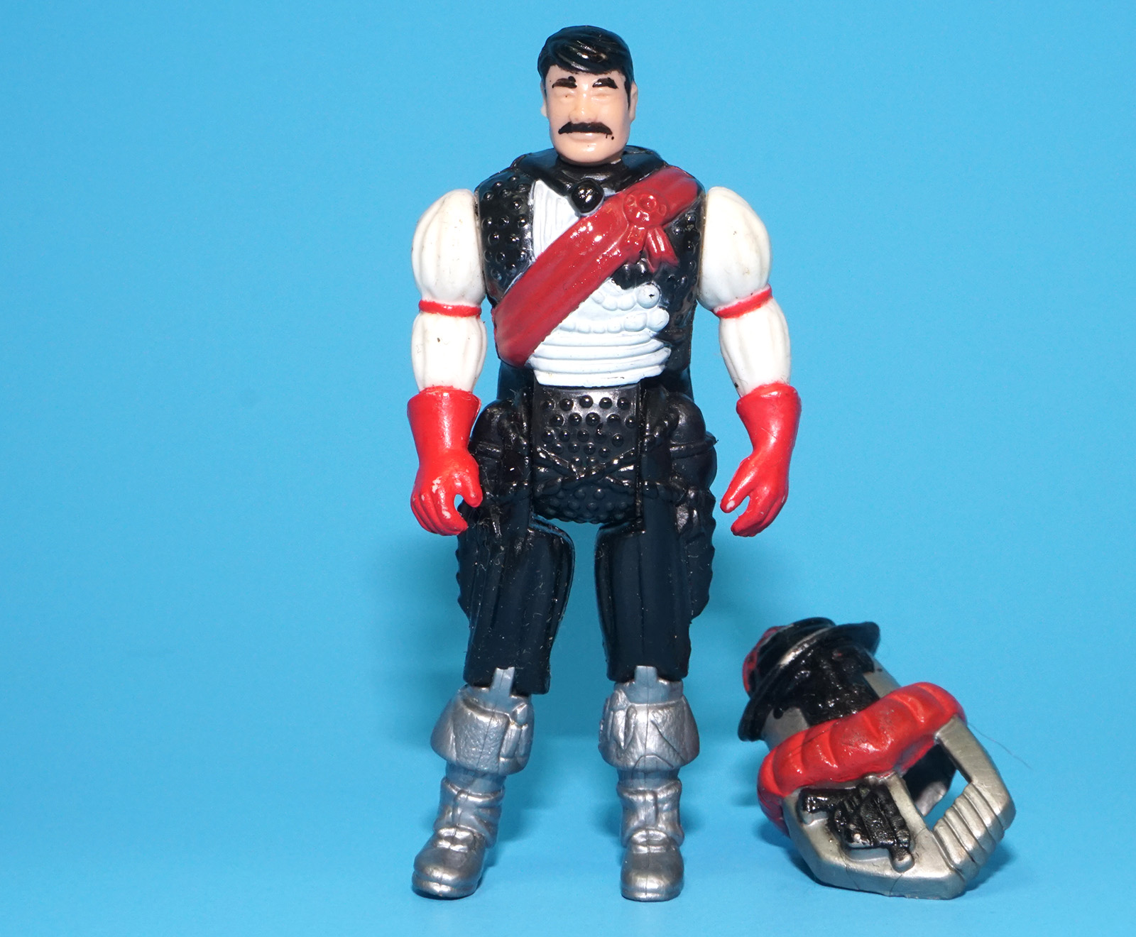 M.A.S.K FIREFORCE JULIO LOPEZ & MASK 1988 KENNER - Image 3