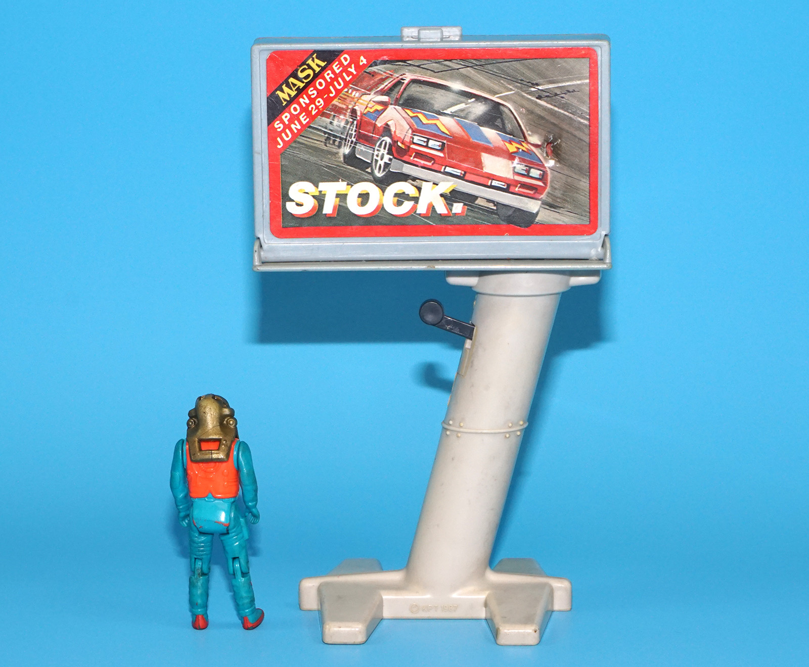 M.A.S.K BILLBOARD BLAST & DUSTY HAYES 100% COMPLETE 1987 KENNER WORKS! - Image 3