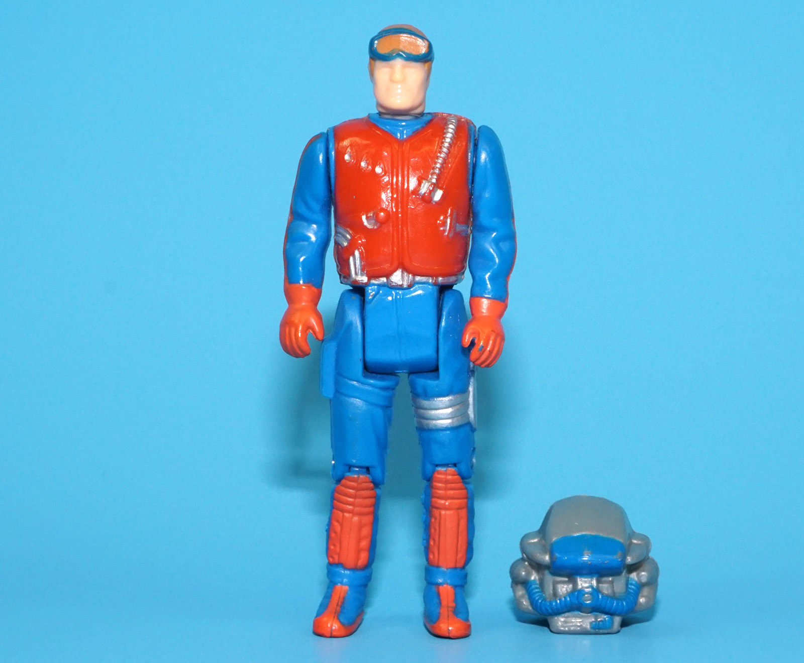 M.A.S.K GATOR DUSTY HAYES & SHORT MASK 1985 KENNER - Image 4