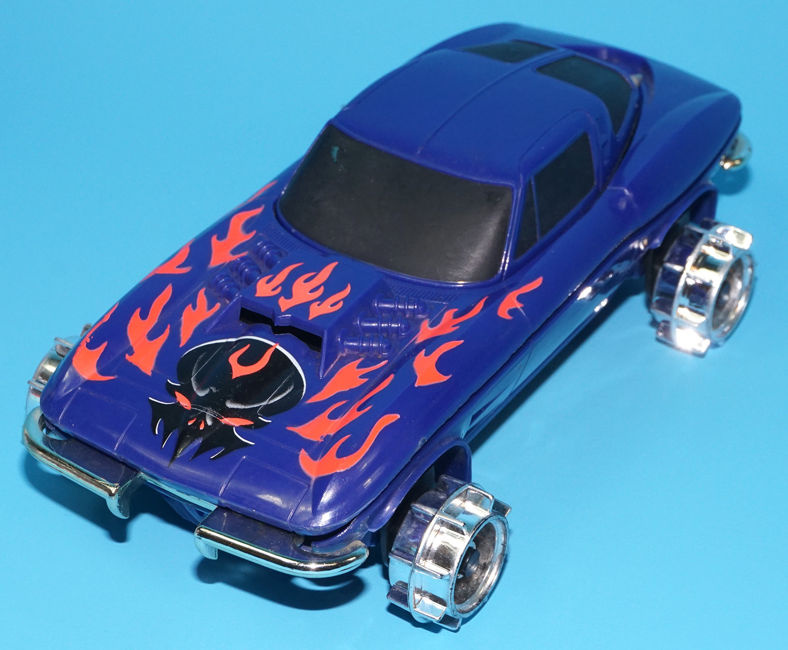 M.A.S.K WOLFBEAST CORVETTE STINGRAY FOR SPARES OR REPAIR 1988 KENNER WORKS! - Image 2