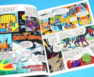 DINO RIDERS TOY CATALOG KATALOG MINI COMIC US USA 1988 TYCO