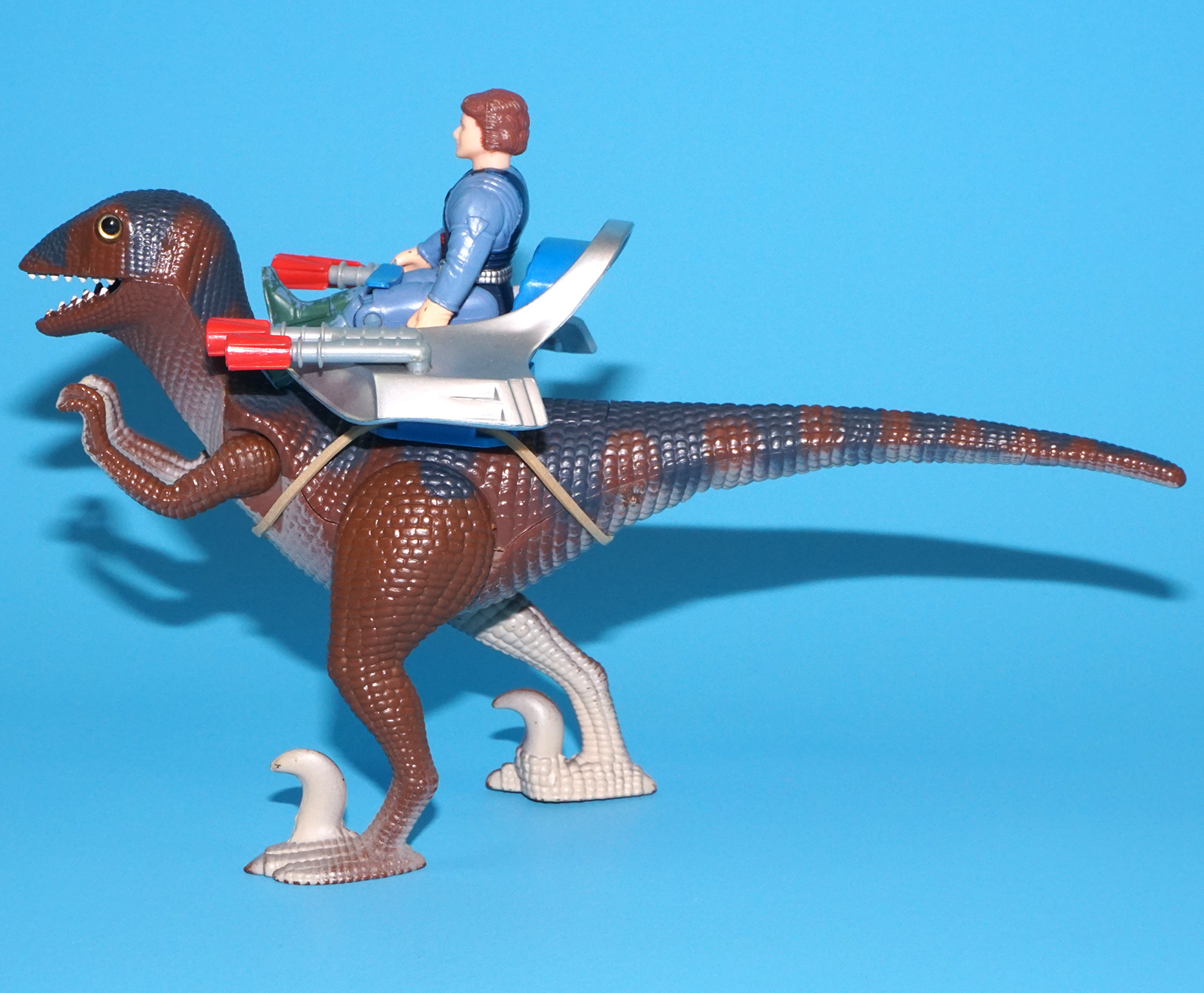 DINO RIDERS DEINONYCHUS & SKY 100% COMPLETE 1988 TYCO READ - Image 3
