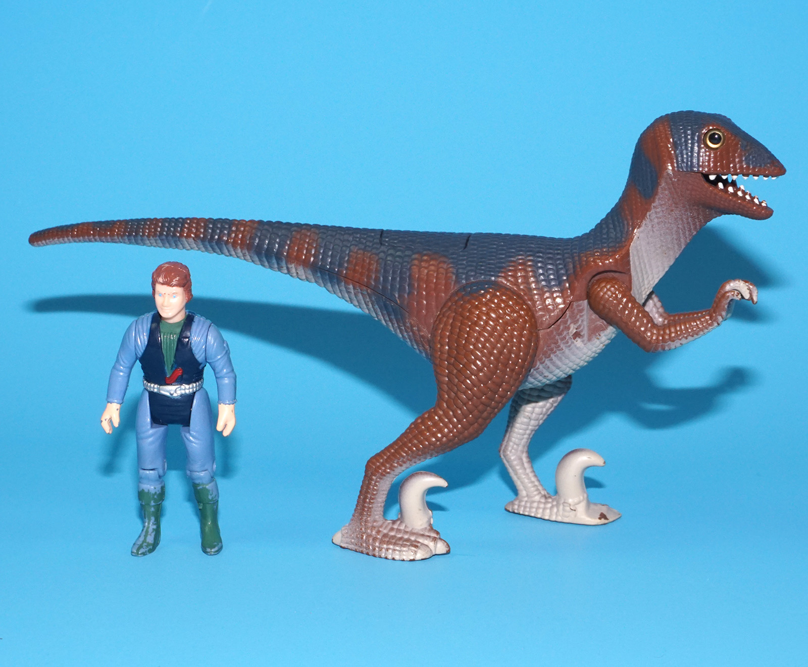 DINO RIDERS DEINONYCHUS & SKY 100% COMPLETE 1988 TYCO READ - Image 4