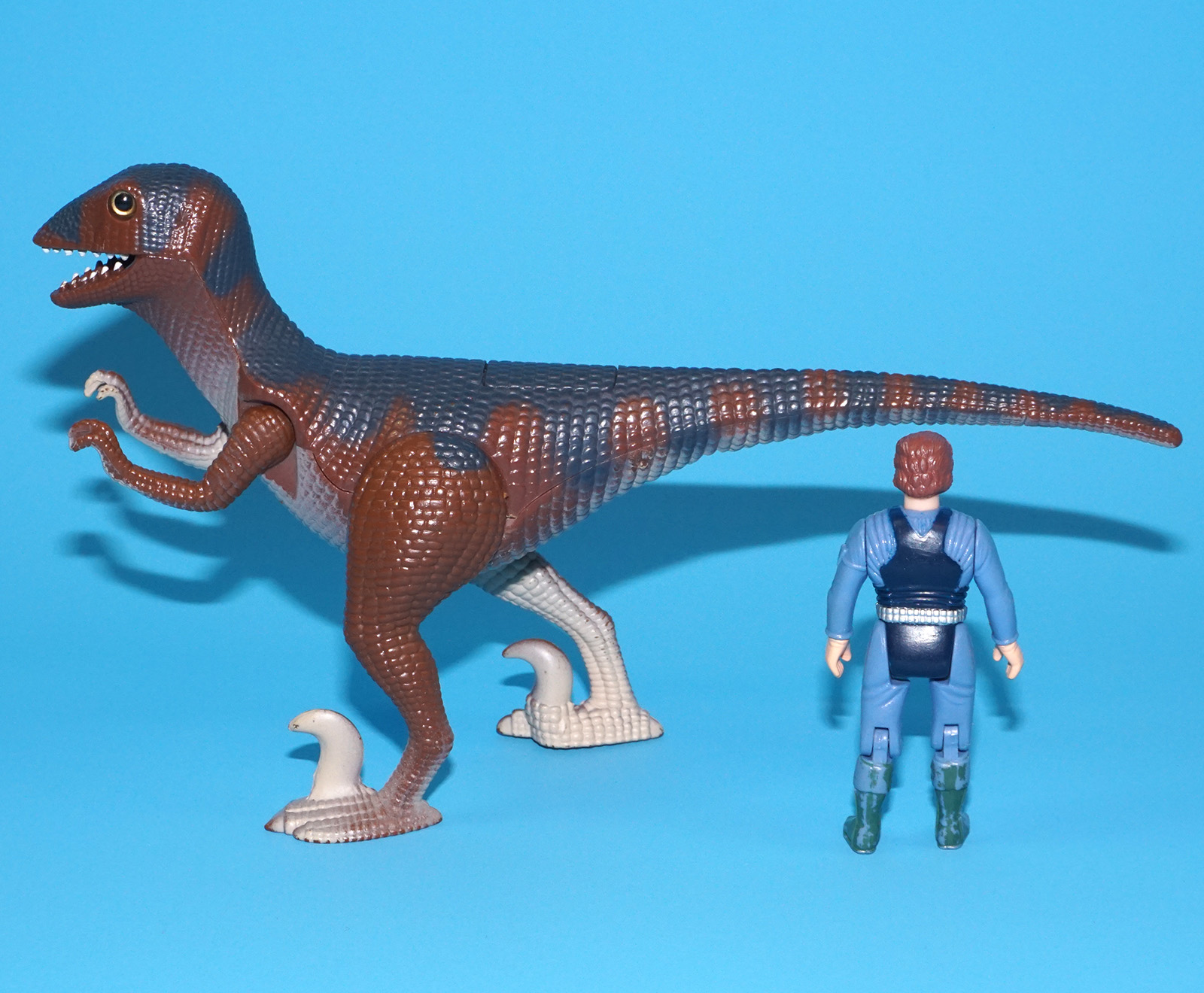 DINO RIDERS DEINONYCHUS & SKY 100% COMPLETE 1988 TYCO READ - Image 5