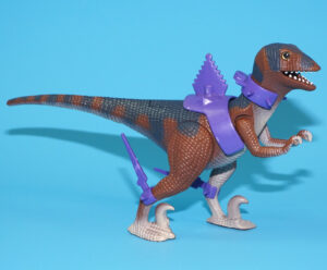 CADILLACS AND DINOSAURS HERMES (DEINONYCHUS) 100% COMPLETE 1993 TYCO DINO RIDERS