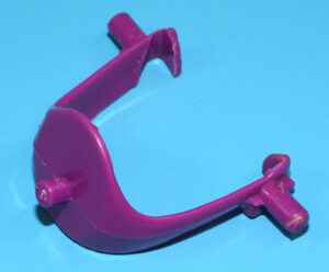 DINO RIDERS ORIGINAL SPARE PART MONOCLONIUS HARNESS SEAT WEAPON BRACKET 1988 TYCO