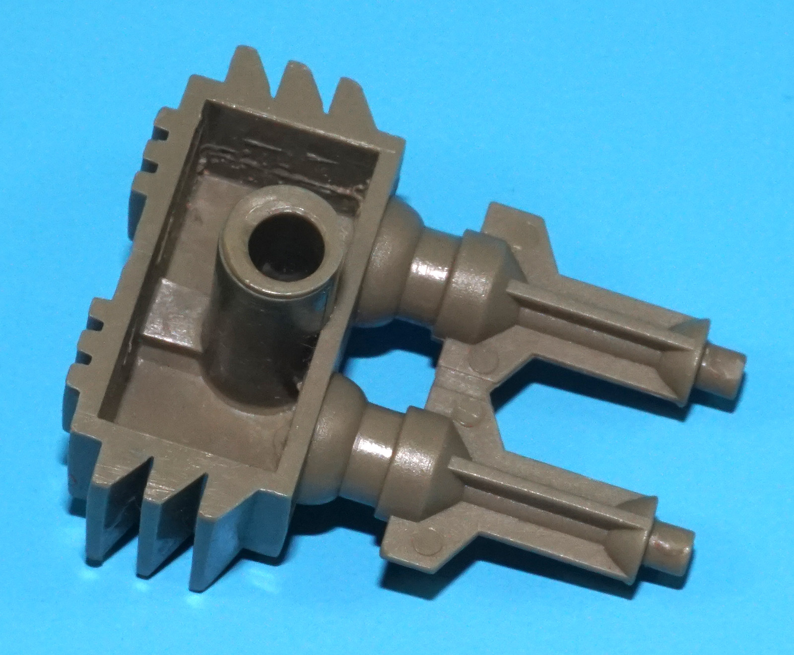 DINO RIDERS ORIGINAL SPARE PART MONOCLONIUS DUAL ROCKET POD 1988 TYCO - Image 2