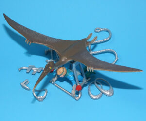 DINO RIDERS PTERODACTYL & LLAHD 100% COMPLETE 1988 TYCO