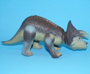 DINO RIDERS TRICERATOPS MOTORIZED DINOSAUR 1988 TYCO WORKS!