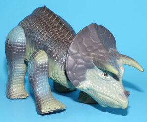 DINO RIDERS TRICERATOPS MOTORIZED DINOSAUR 1988 TYCO WORKS!