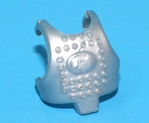 DINO RIDERS ORIGINAL SPARE PART ACCESSORY SERIES 2 VALERIAN CHEST SHIELD 1989 TYCO