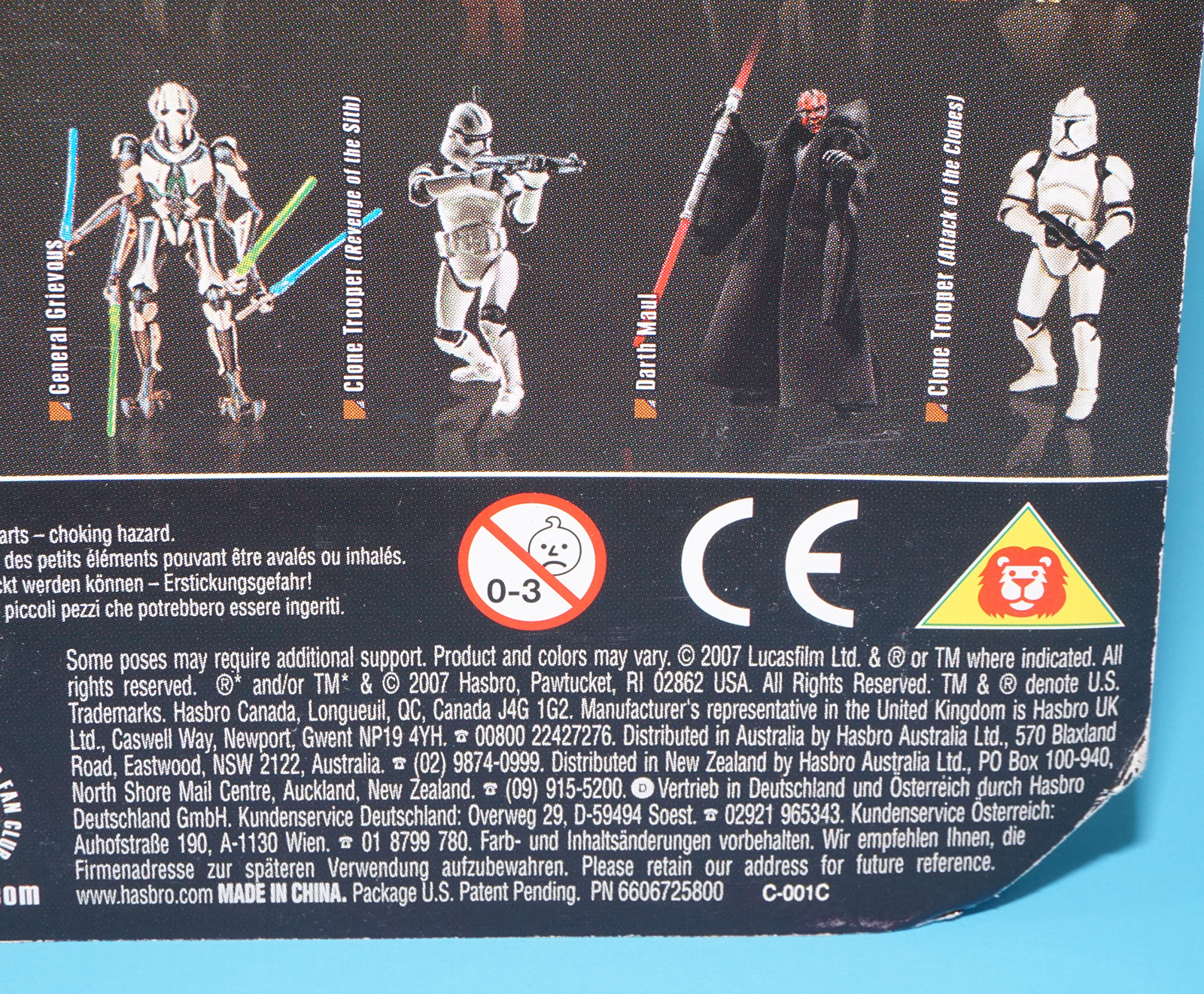 STAR WARS SAGA LEGENDS CLONE TROOPER ATTACK OF THE CLONES MOC MOSC 2007 HASBRO - Image 6