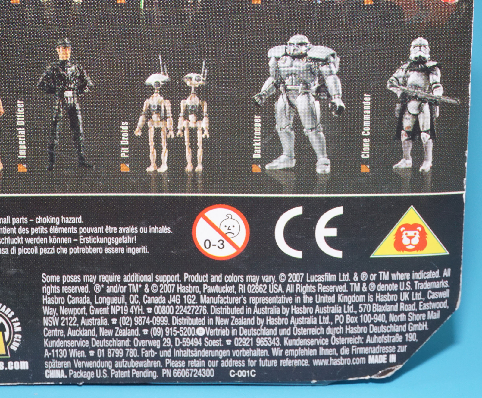 STAR WARS SAGA LEGENDS CLONE TROOPER OFFICER FAN'S CHOICE MOC MOSC 2007 HASBRO - Image 6