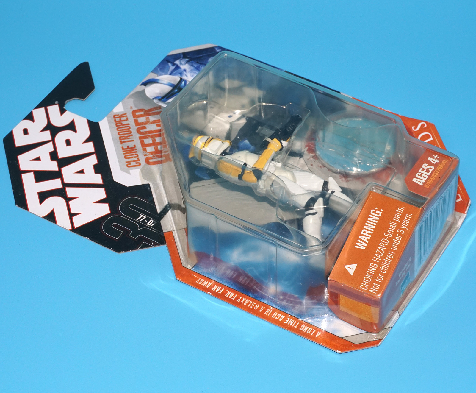 STAR WARS SAGA LEGENDS CLONE TROOPER OFFICER MOC MOSC 2007 HASBRO - Image 3