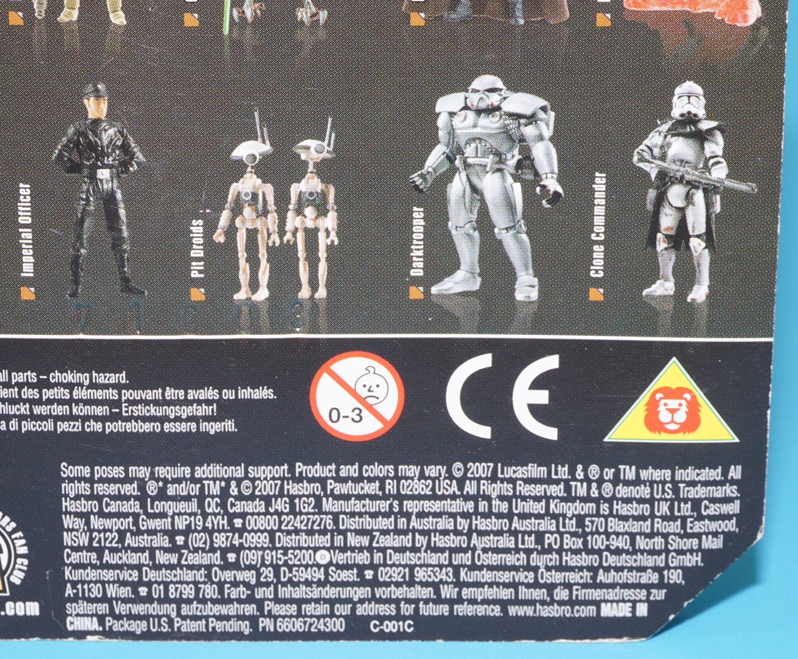 STAR WARS SAGA LEGENDS CLONE TROOPER OFFICER MOC MOSC 2007 HASBRO - Image 6