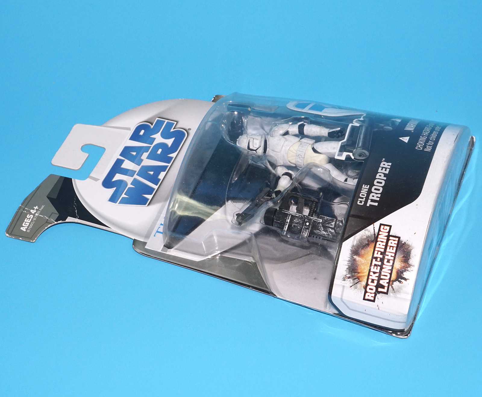 STAR WARS CLONE WARS CLONE TROOPER #5 MOC MOSC 2008 HASBRO - Image 3