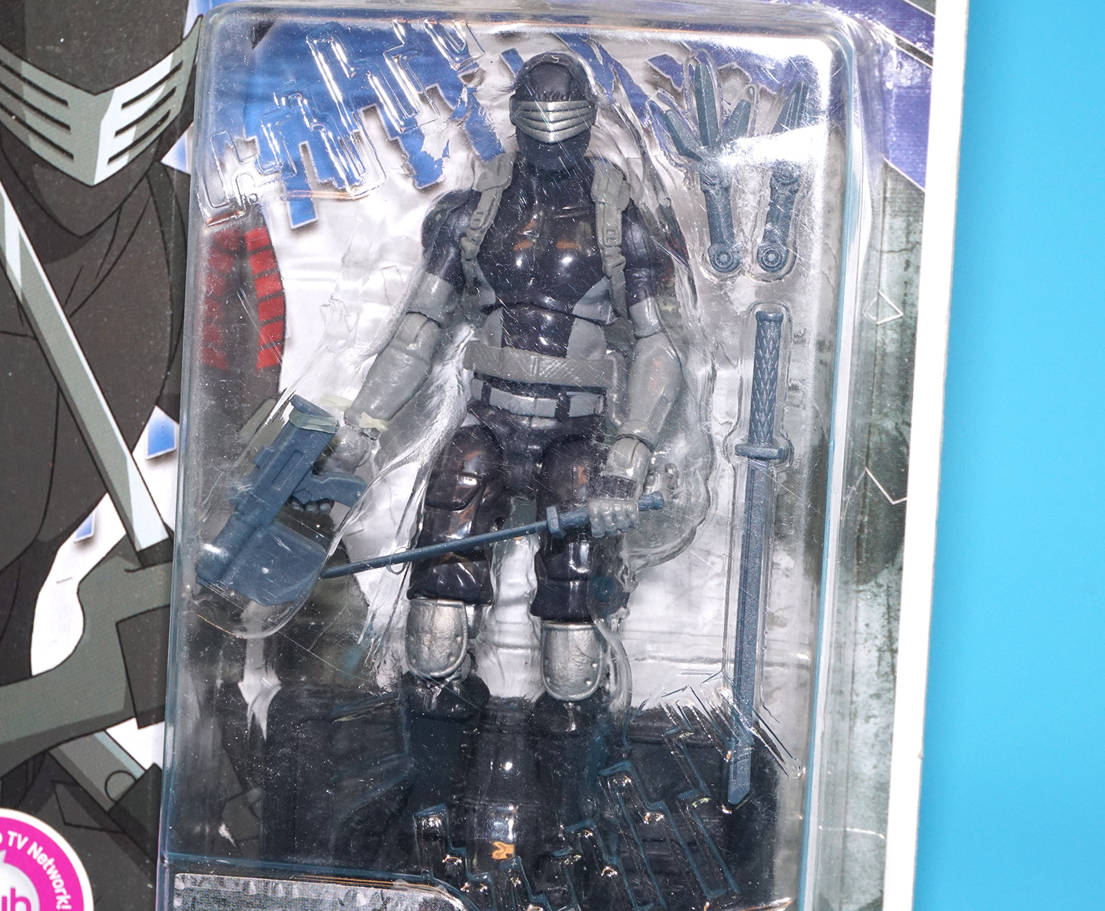 2011 GI JOE 30TH RENEGADES SNAKE EYES NINJA COMMANDO v56 MOC MOSC HASBRO 25TH ANNIVERSARY - Image 2