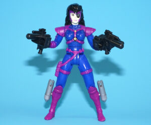 MARVEL X-MEN X-FORCE DOMINO 100% COMPLETE 1995 TOY BIZ