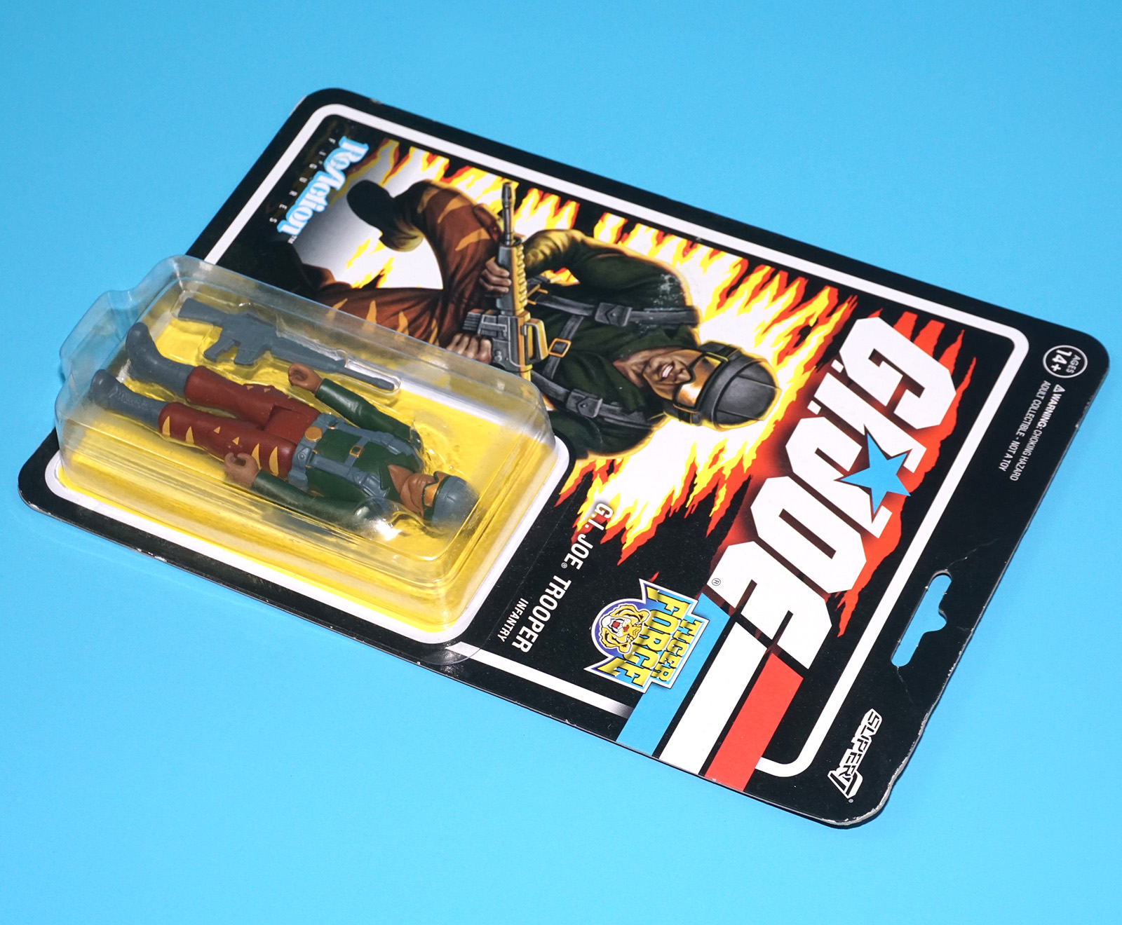 2023 GI JOE REACTION FIGURES TIGER FORCE G.I. JOE TROOPER MOC MOSC SUPER7 - Image 4