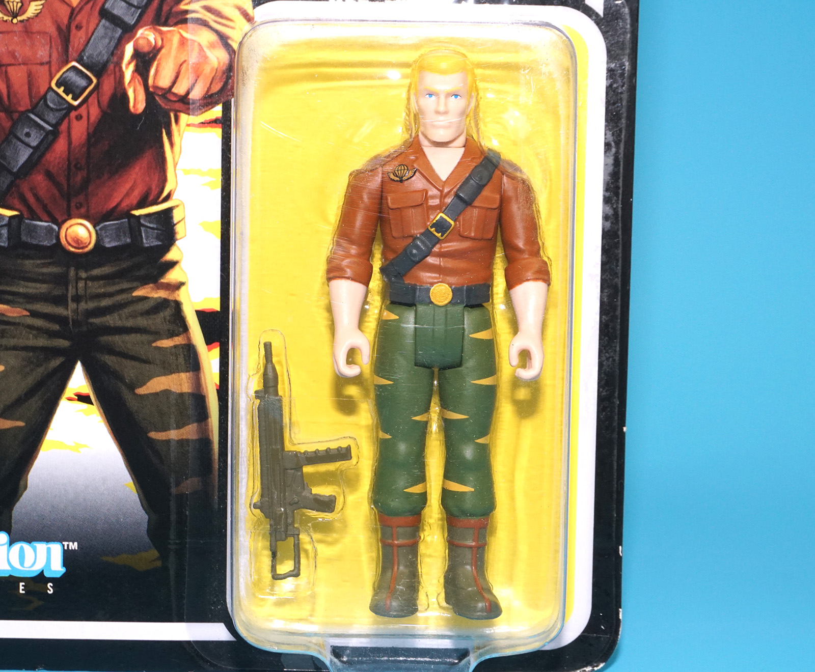 2023 GI JOE REACTION FIGURES TIGER FORCE DUKE MOC MOSC SUPER7 - Image 2