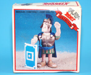 ASTERIX PLAY ACTION FIGURES 6221 ROMAN CENTURION FELIX PLATYPUS BOXED EURO BOX SEALED CONTENTS 1980 TOYCLOUD