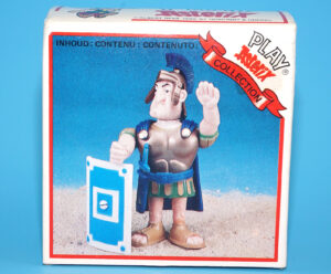 ASTERIX PLAY ACTION FIGURES 6221 ROMAN CENTURION FELIX PLATYPUS BOXED EURO BOX SEALED CONTENTS 1980 TOYCLOUD