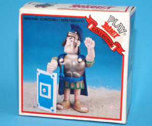 ASTERIX PLAY ACTION FIGURES 6221 ROMAN CENTURION FELIX PLATYPUS BOXED EURO BOX SEALED CONTENTS 1980 TOYCLOUD