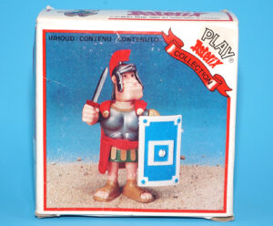 ASTERIX PLAY ACTION FIGURES 6220 ROMAN CENTURION BOXED EURO BOX SEALED CONTENTS 1980 TOYCLOUD