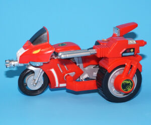 MMPR POWER RANGERS TYRANNOSAURUS REX BATTLE BIKE 100% COMPLETE 1993 BANDAI