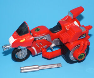 MMPR POWER RANGERS TYRANNOSAURUS REX BATTLE BIKE 100% COMPLETE 1993 BANDAI