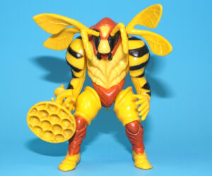 MMPR POWER RANGERS EVIL SPACE ALIENS STINGER-SHOOTING GRUMBLE BEE 100% COMPLETE 1994 BANDAI