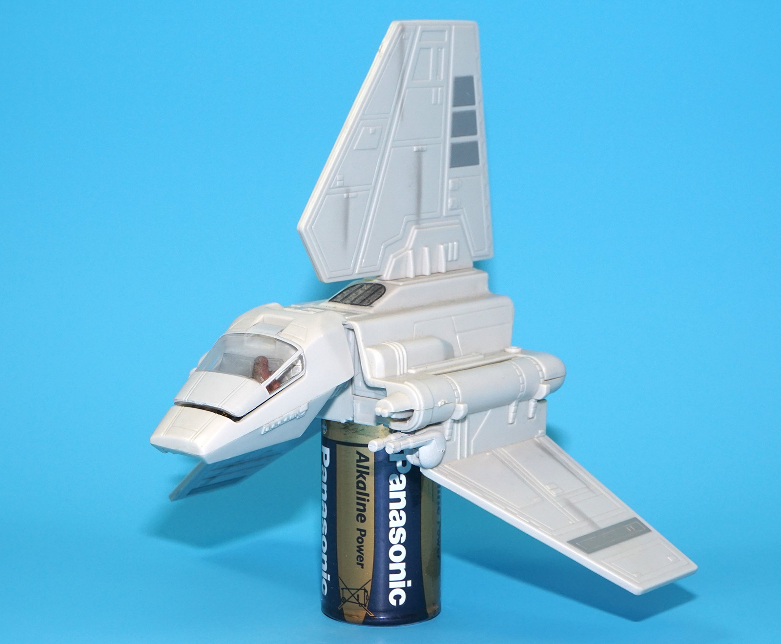 STAR WARS MICRO MACHINES ACTION FLEET IMPERIAL SHUTTLE 1996 GALOOB READ - Image 2