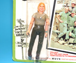M A S H MASH 4077TH 3 3/4 ACTION FIGURE HOT LIPS MOC MOSC US CARD 1982 TRISTAR INTERNATIONAL LTD