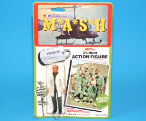 M A S H MASH 4077TH 3 3/4 ACTION FIGURE WINCHESTER MOC MOSC US CARD 1982 TRISTAR INTERNATIONAL LTD
