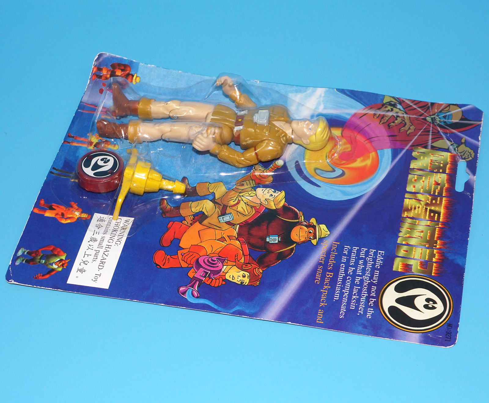 FILMATION GHOSTBUSTERS JAKE MOC MOSC CHINESE CARD 1990 CHINA BOOTLEG - Image 5