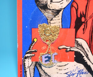 E.T. THE EXTRA-TERRESTRIAL JEWELRY NECKLACE MOC MOSC US CARD 1982 STAR POWER