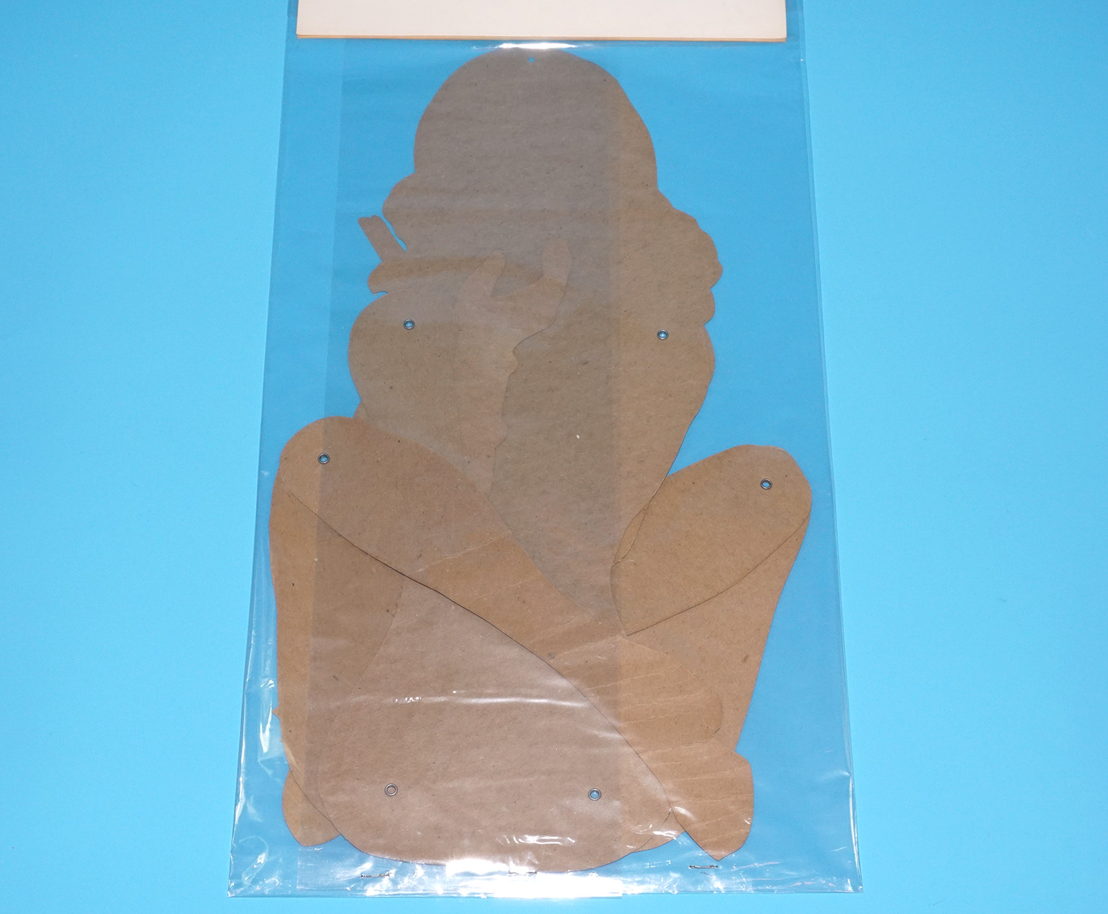 JOINT ACTION! CARDBOARD POSEABLE WALL HANGER TOY WONDER WOMAN 1977 OUR WAY STUDIOS DC COMICS - Image 4