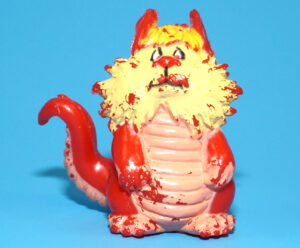THUNDERCATS PVC MINI FIGURE SNARF COMPLETE & ORIGINAL 1985 KIDWORKS LJN TOYS