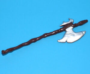 THUNDERCATS ORIGINAL SPARE PART S-S-SLITHE HALBERD AXE WEAPON 1980s LJN TOYS