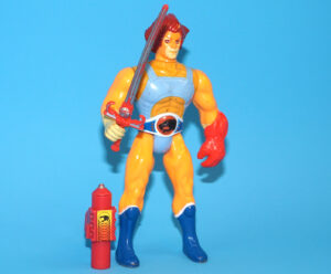 THUNDERCATS LION-O 100% COMPLETE & ORIGINAL 1985 LJN TOYS READ