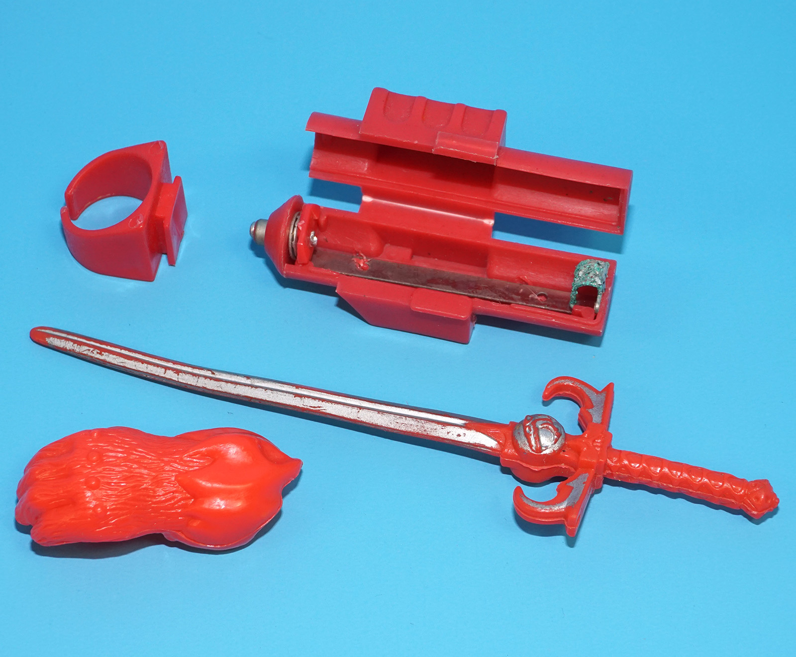 THUNDERCATS LION-O 100% COMPLETE & ORIGINAL 1985 LJN TOYS READ - Image 7