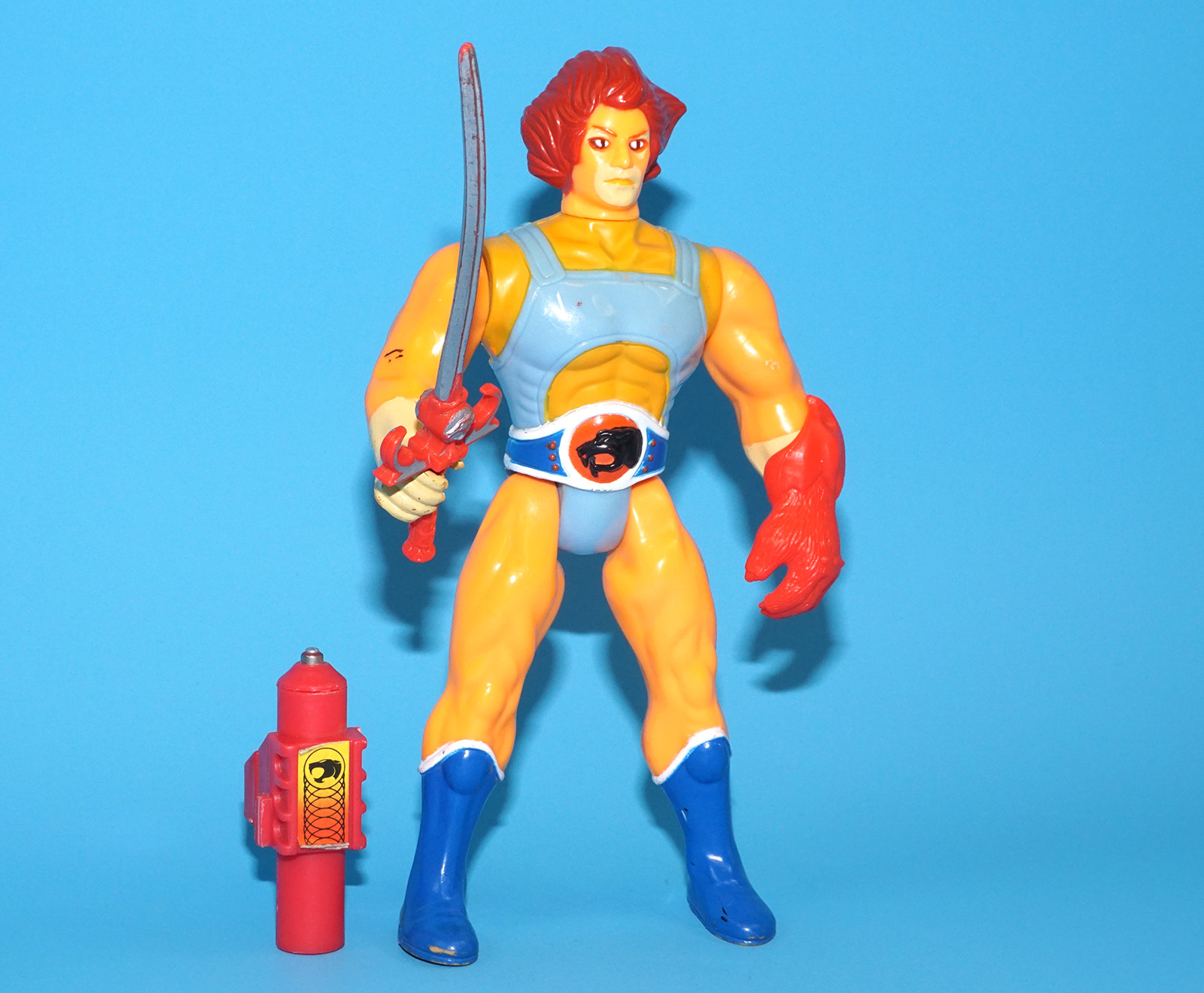 THUNDERCATS LION-O 100% COMPLETE & ORIGINAL 1985 LJN TOYS WORKS! - Image 2