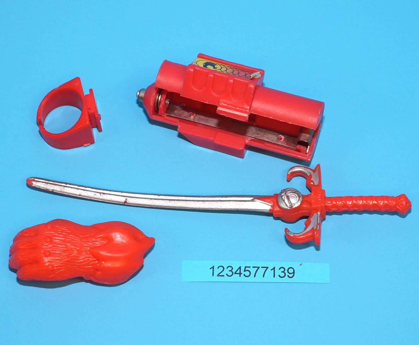 THUNDERCATS LION-O 100% COMPLETE & ORIGINAL 1985 LJN TOYS WORKS! - Image 8