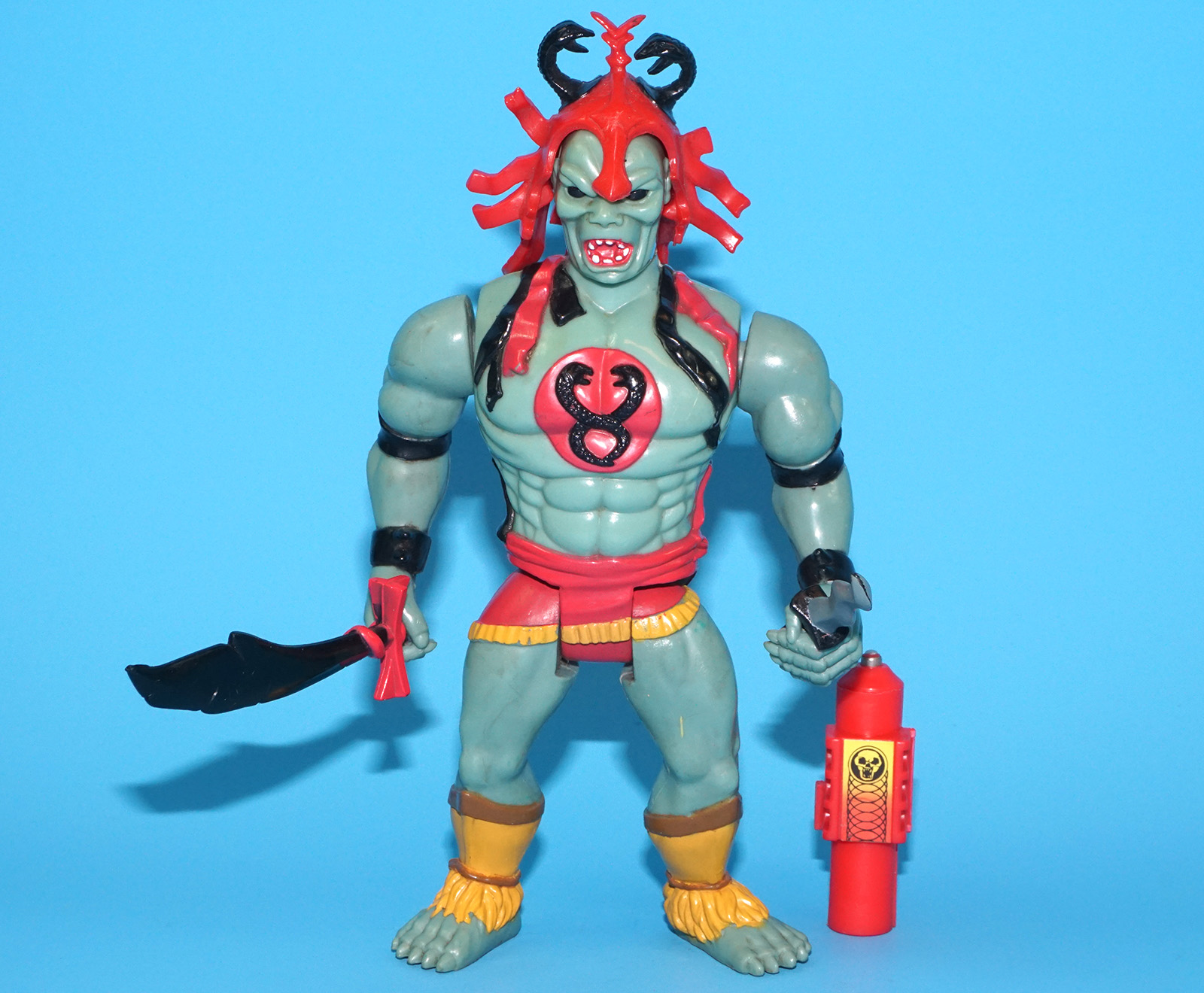 THUNDERCATS MUMM-RA 100% COMPLETE & ORIGINAL 1985 LJN TOYS WORKS!