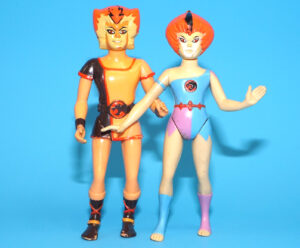 THUNDERCATS WILYKAT & WILYKIT 100% COMPLETE & ORIGINAL 1986 LJN TOYS