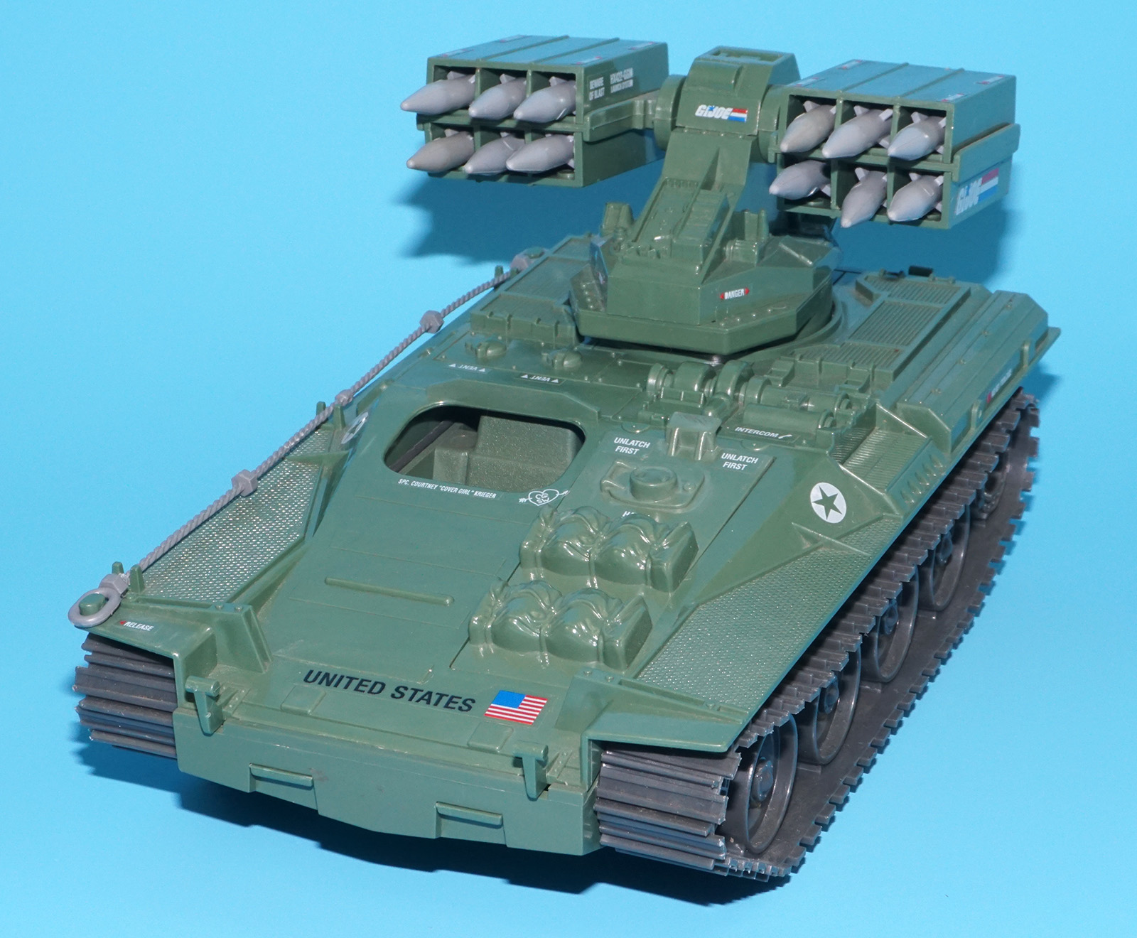 1983 GI JOE WOLVERINE 100% COMPLETE HASBRO READ - Image 2